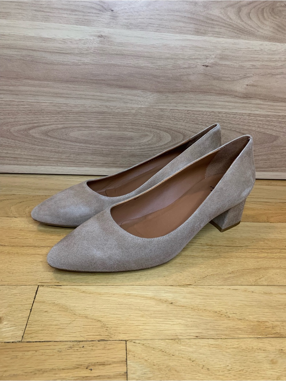 Auatalia Pasha Suede Pumps in Tan - Size 8